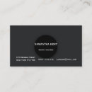 Search for administrative assistant business cards Black