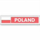 Search for poland national flag stickers Nationality