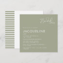 Search for sage bridal shower invitations Contemporary