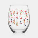 Search for christmas wine glasses Xmas