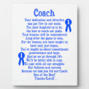 Search for coach plaques Sports