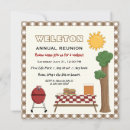 Search for annual picnic invitations Cookout