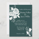 Search for hunter green wedding invitations Floral