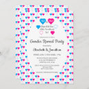 Search for valentine gender reveal invitations February