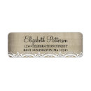 Search for linen return address labels Country