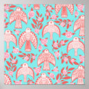 Search for modern flower posters Pink