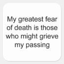 Search for death stickers Grief