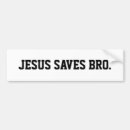Search for saves bumper stickers God