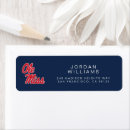 Search for university return address labels University of mississippi