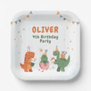 Search for t rex paper plates Boy