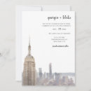 Search for new york city wedding invitations Sophisticated