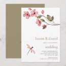 Search for dragonfly wedding invitations Modern