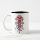 Search for cute jellyfish mugs Marine life