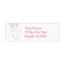 Search for baby sprinkle return address labels Pastel