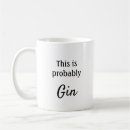Search for alcoholic mugs Gin