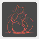 Search for minimalist cat stickers Pet lovers