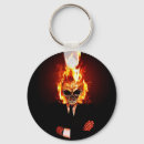 Search for fire skull key rings Flame