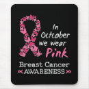 Search for awarness mousepads Breast cancer awareness month