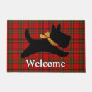Search for scottish terrier doormats Plaid