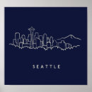 Search for seattle skyline posters Washington state