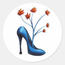 Search for blue high heel shoe stickers Fashion