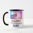 Search for happy independence day mugs Patriotic