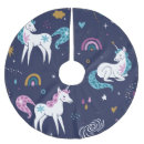 Search for unicorn tree skirts Rainbow