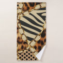 Search for leopard print bath towels Nature