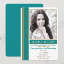 Search for teal graduation invitations Trendy