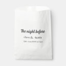 Search for rehearsal dinner supplies The night before