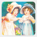 Search for colorful flowers stickers Vintage