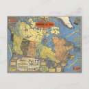 Search for canadian map postcards Unique maps