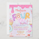 Search for four ever sweet invitations Doughnut party