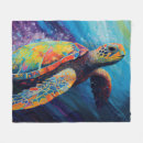Search for sea turtle blankets Colourful