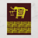 Search for african tribal postcards Textile