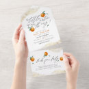 Search for little one on the way invitations A little cutie