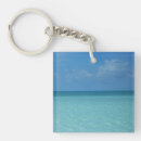 Search for turquoise square key rings Tropical