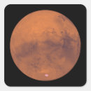 Search for mars photo stickers Round