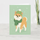 Search for shiba inu christmas cards Dog