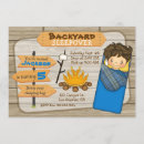 Search for backyard sleepover invitations Slumber party