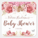 Search for pink rose baby shower stickers A little butterfly