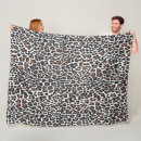 Search for white leopard print blankets Skin