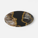Search for geode paper plates Agate marble