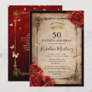 Search for red and black party invitations For her