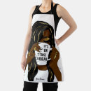 Search for black woman aprons Beauty salon