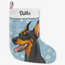 Search for doberman christmas stockings Dogs