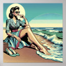 Search for 1950 retro posters Beach