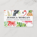 Search for flamingo business cards Elegant