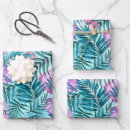 Search for palm leaves wrapping paper Tropics