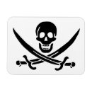 Search for pirate magnets Jolly roger